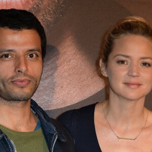 Virginie Efira et Mabrouk El Mechri - Avant-première du film "Situation amoureuse : C'est compliqué " de Manu Payet et de Rodolphe Lauga au UGC Normandie à Paris, le 17 mars 2014. 