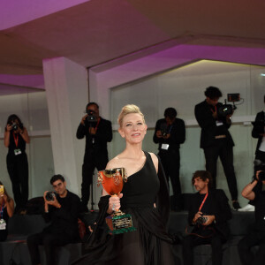Cate Blanchett - Arrivées à la cérémonie de clôture lors de la 79ème édition du festival international du film de Venise, la Mostra le 10 septembre 2022. © Marilla Sicilia/Mondadori Portfolio via ZUMA Press / Bestimage  