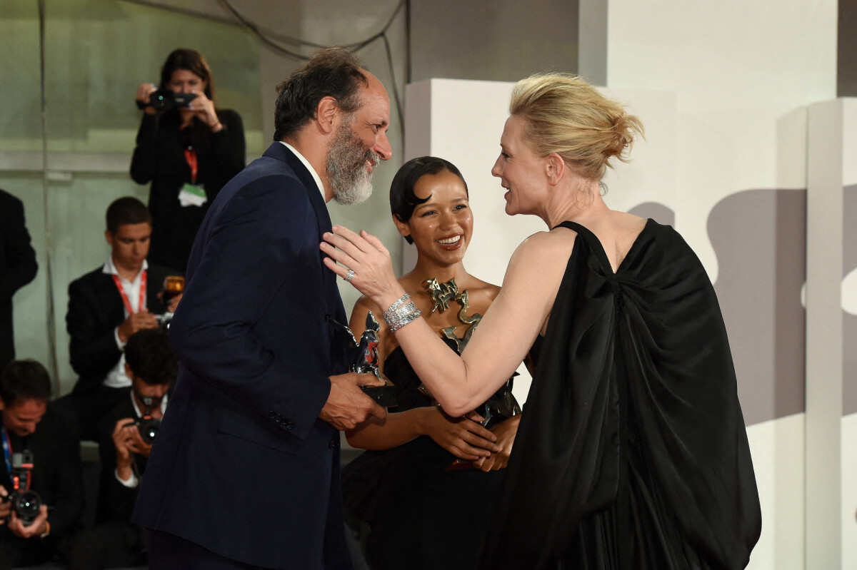 Photo : Luca Guadagnino,Taylor Russell Et Cate Blanchett - Arrivées à ...