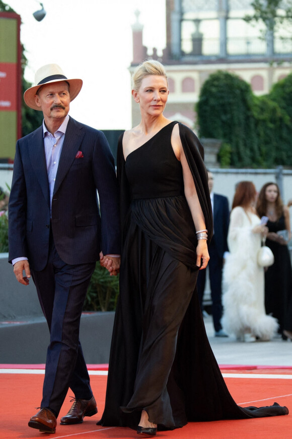 Cate Blanchett et Todd Field - Arrivées à la cérémonie de clôture lors de la 79ème édition du festival international du film de Venise, la Mostra le 10 septembre 2022.  