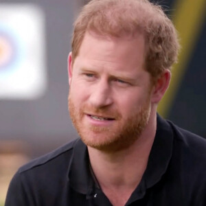 Le prince Harry donne une interview pour le "Today Show" à La Haye, le 19 avril 2022. © JLPPA/Bestimage 