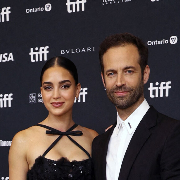 Melissa Barrera, Benjamin Millepied lors de la projection du film Carmen au Festival international du film de Toronto le 11 septembre 2022