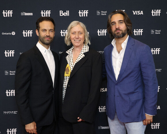 Benjamin Millepied, Rosemary Blight, Dimitri Rassam lors de la projection du film Carmen au Festival international du film de Toronto le 11 septembre 2022