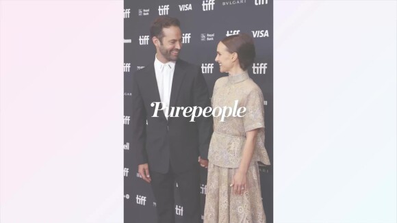 Natalie Portman sublime avec son mari Benjamin Millepied : recouverte de dorures, elle en met plein la vue