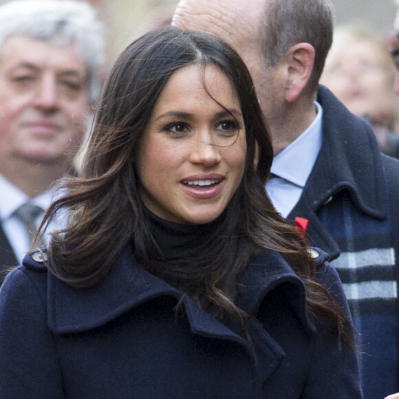 Le prince Harry et sa fiancée Meghan Markle arrivent au "Nottingham Contemporary" pour la journée mondiale de la lutte contre le Sida à Nottingham à l'occasion de leur première visite officielle depuis leurs Fiançailles à Nottingham le 1er decembre 2017. 