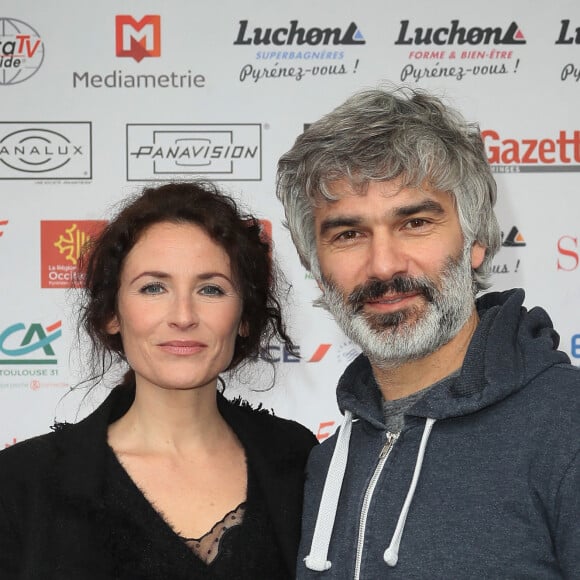 François Vincentelli et Elsa Lunghini - 20e anniversaire du Festival des Créations Télévisuelles de Luchon, le 10 février 2018. © Patrick Bernard/Bestimage