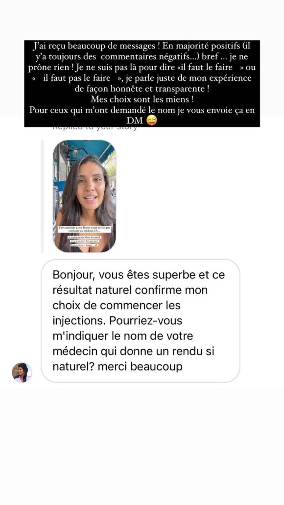 Chloé Mortaud a eu recours au botox, elle se confie sur Instagram