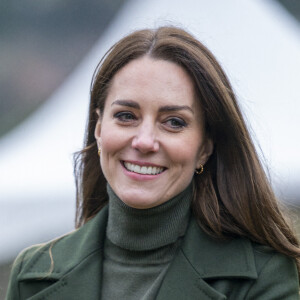 Catherine (Kate) Middleton, duchesse de Cambridge, au centre Heritage de Blaenavon, Royaume Uni, le 1er mars 2022.