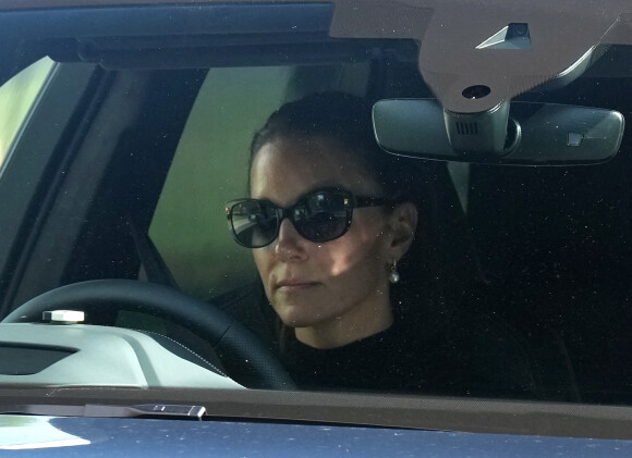 Kate Catherine Middleton, duchesse de Galles, à son arrivée à Windsor. Le 9 septembre 2022