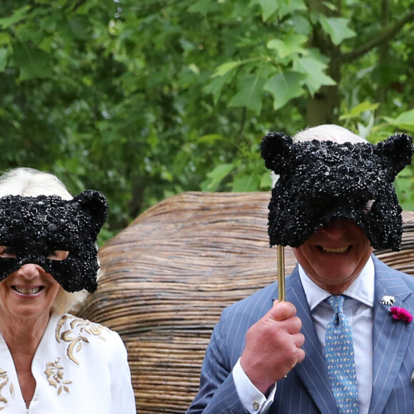 Info - Le prince Charles devient Charles III, roi du Royaume-Uni - Le prince Charles, prince de Galles, et Camilla Parker Bowles, duchesse de Cornouailles lors de la réception de l'Animal Ball organisée par l'ONG "Elephant Family" à la Clarence House.