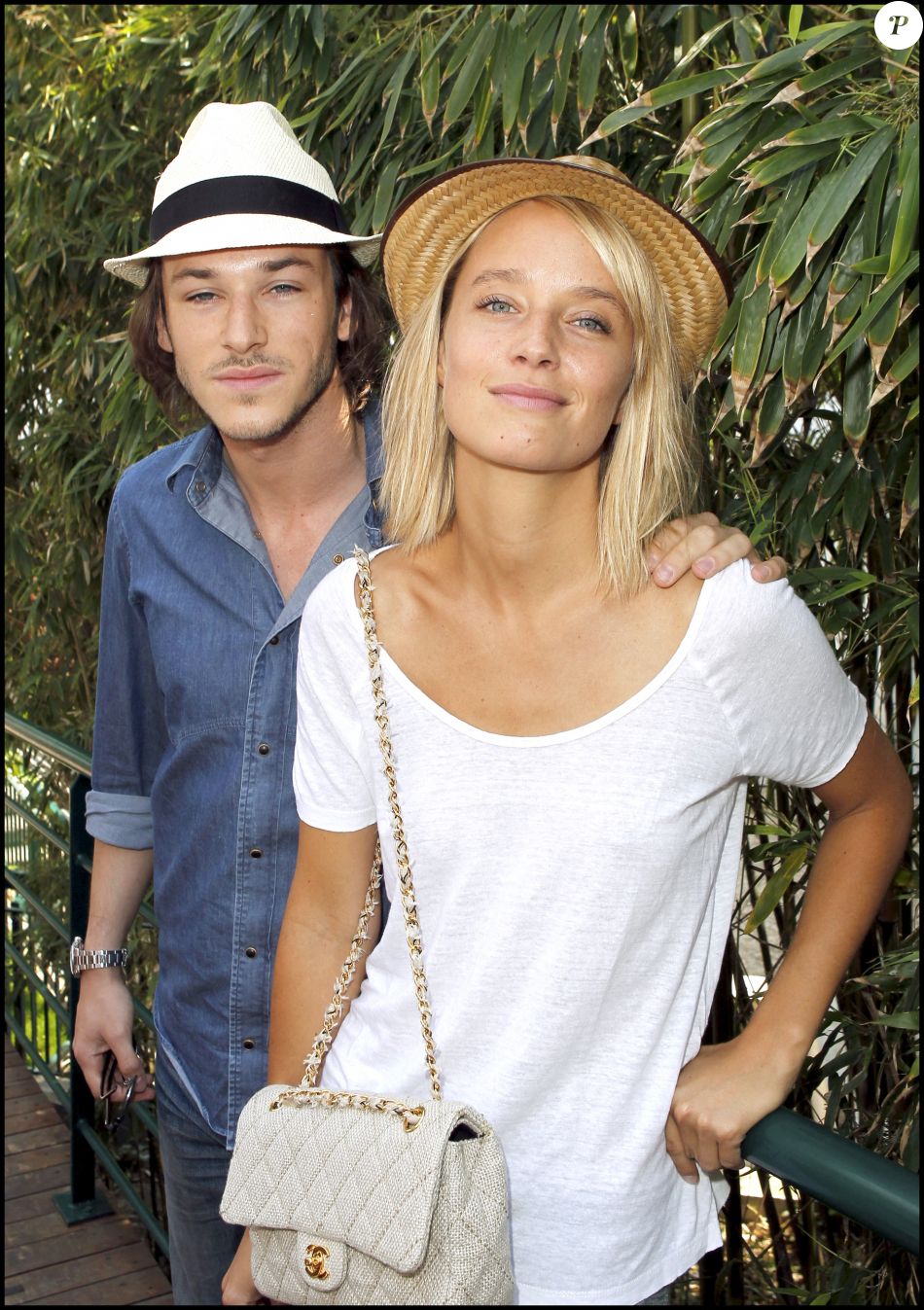 Gaspard Ulliel Et Jordane Crantelle Roland Garros En 2010 Purepeople