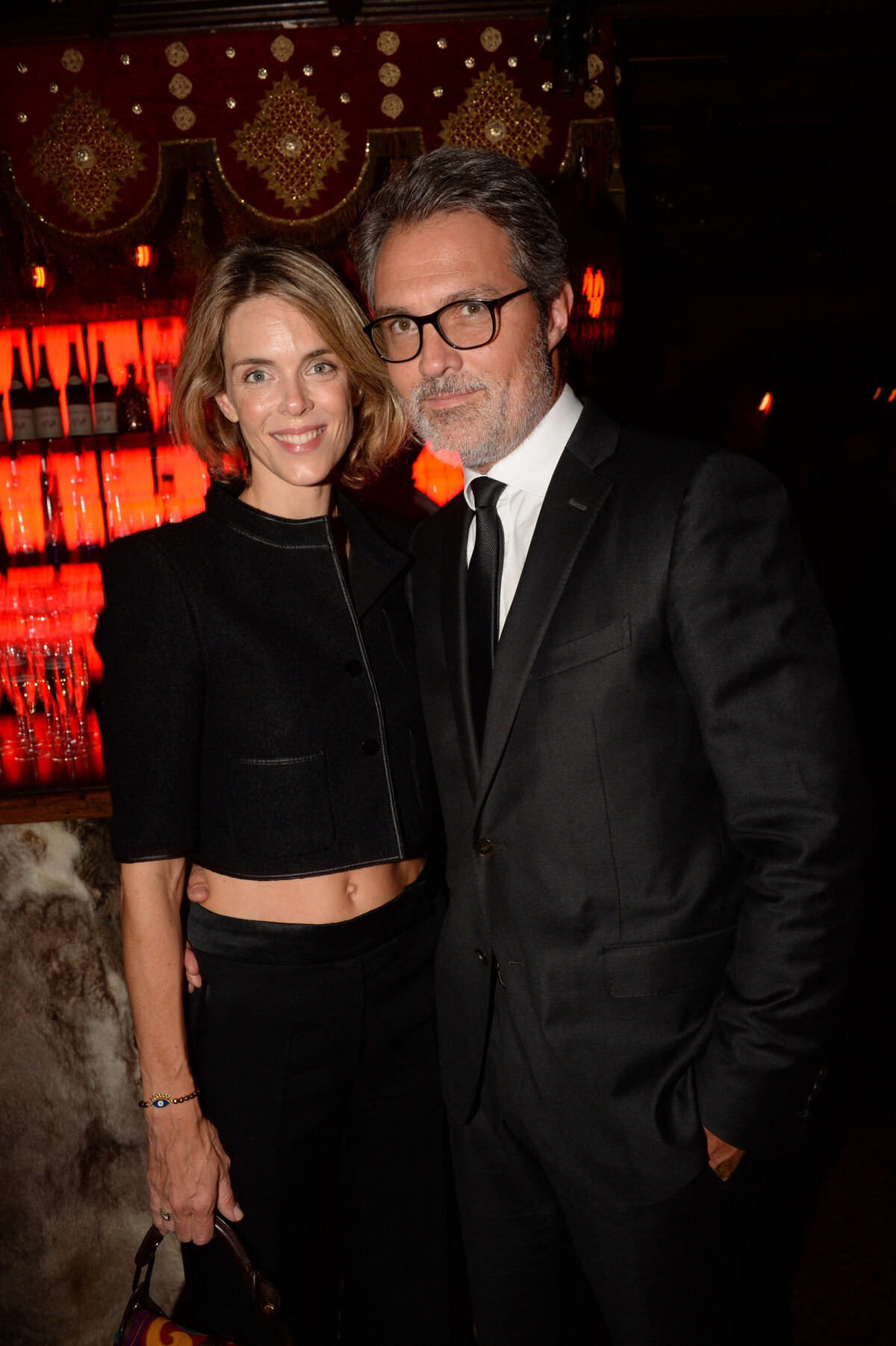 Photo Exclusif Stéphane Delajoux avec sa femme Julie Andrieu Afterparty du film "Knock