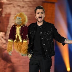 Jeff Panacloc et Jean-Marc lors de la soirée du grand gala du "Marrakech du Rire 2022" pour la 10ème édition au palais El Badiî à Marrakech, Maroc © Rachid Bellak/Bestimage 