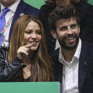 Shakira et Gerard Piqué - L'Espagne remporte la Coupe Davis à Madrid, le 24 novembre 2019, grâce à la victoire de R. Nadal contre D. Shapovalov (6-3, 7-6).