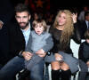 Shakira, son compagnon Gerard Piqué et ses fils Milan et Sasha - Gerard Piqué reçoit un prix lors de la 5ème édition du "Catalan football stars" à Barcelone.