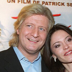 Patrick Sébastien et sa femme Nathalie Boutot - Avant-première du film T'aime à Paris