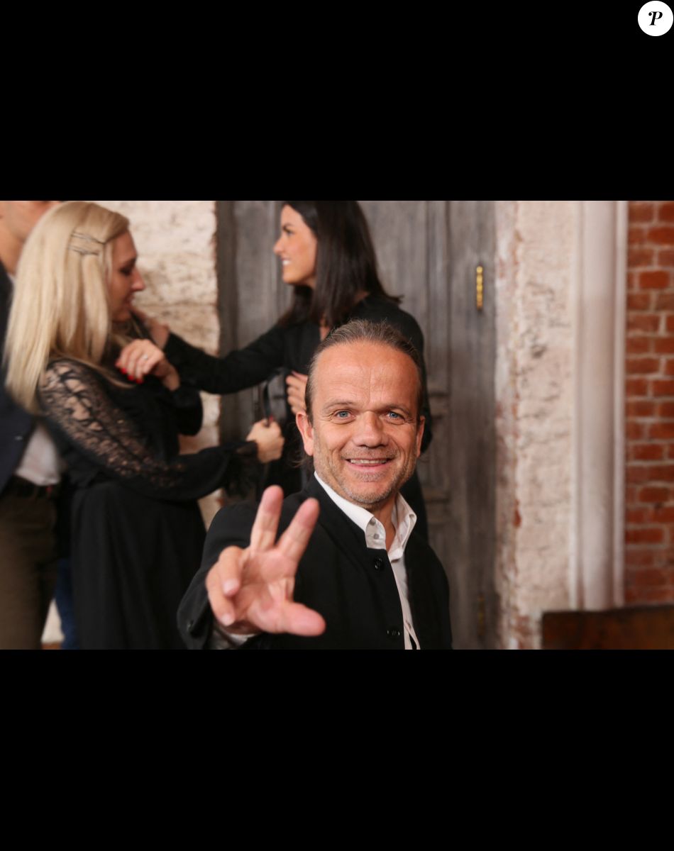 André Bouchet (Passe-Partout dans le jeu de Fort Boyard) lors d'une soirée de la chaîne de télévision CTC à Moscou, Russie, le 29 août 2019.