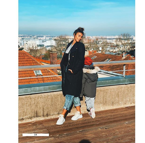 Léa Djadja et son fils sur Instagram, le 15 février 2019.