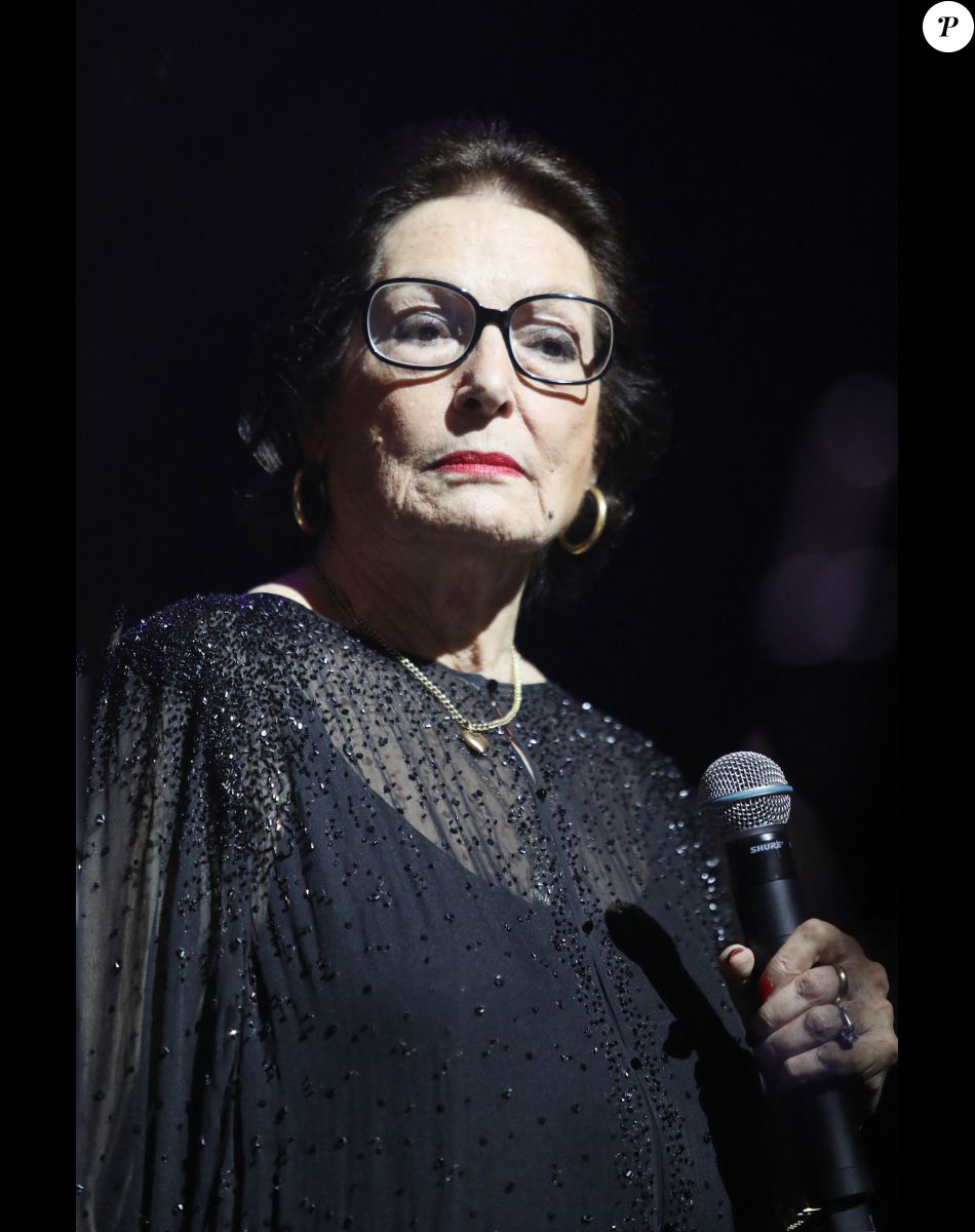 Exclusif - Nana Mouskouri - Concert "Michel Legrand & Friends" en hommage à Michel Legrand au Grand Rex à Paris. © Denis Guignebourg/Bestimage