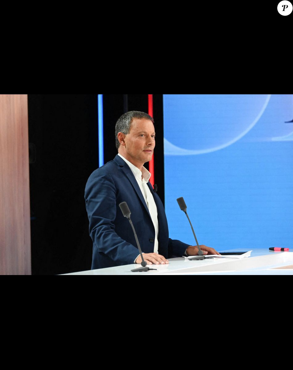 Marc-Olivier Fogiel - Conférence de rentrée 2022/2023 BFM TV à Paris le 6 septembre 2022. © Coadic Guirec/Bestimage