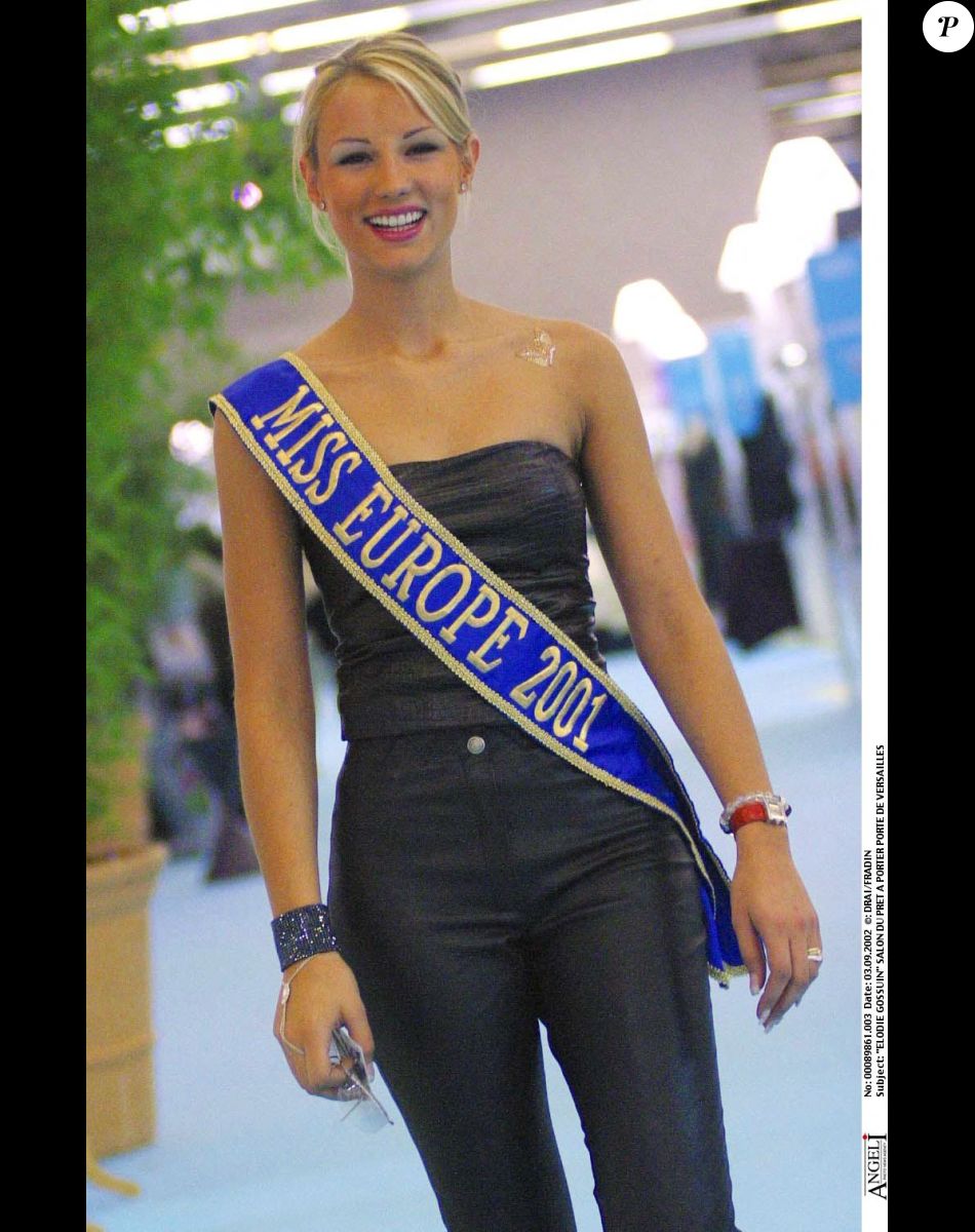 Elodie Gossuin - Salon du prêt à porter de Versailles à Paris