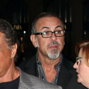 Sylvester Stallone et sa femme Jennifer Flavin à la première de "The 33" à Hollywood, le 10 novembre 2015.