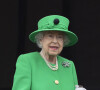 La reine Elisabeth II d'Angleterre - Jubilé de platine de la reine Elisabeth II d'Angleterre à Bukingham Palace à Londres.
