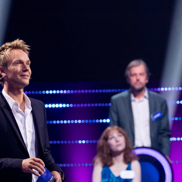 Exclusif - Cyril Féraud, Francis Beaupain (Slam) - Enregistrement de l'émission "Le Quiz des Champions" présentée par C.Féraud, et diffusée le 29 janvier à 21h10 sur France 2 © Cyril Moreau / Bestimage