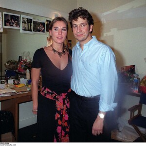 Laurent Gerra et Mathilde Seigner à l'Olympia.