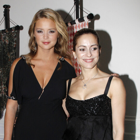 Virginie Efira et Audrey Diana au Gala Sidaction au pavillon d'Armenonville à Paris.