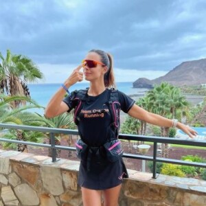 Marine Lorphelin en tenue de sport sur Instagram