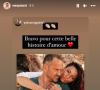 Delphine Wespiser a été touchée par le message de soutien d'un membre de sa communauté sur Instagram. Il réagissait à l'annonce de la rupture de l'ancienne Miss France avec Roger Erhart