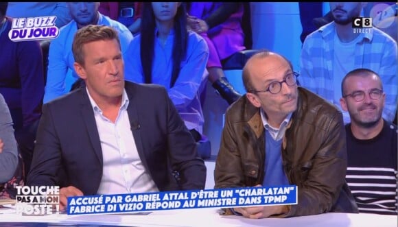 Cyril Hanouna s'en prend à Patrick Cohen et défend Fabrice Di Vizio dans "Touche pas à mon poste", le 27 septembre 2022