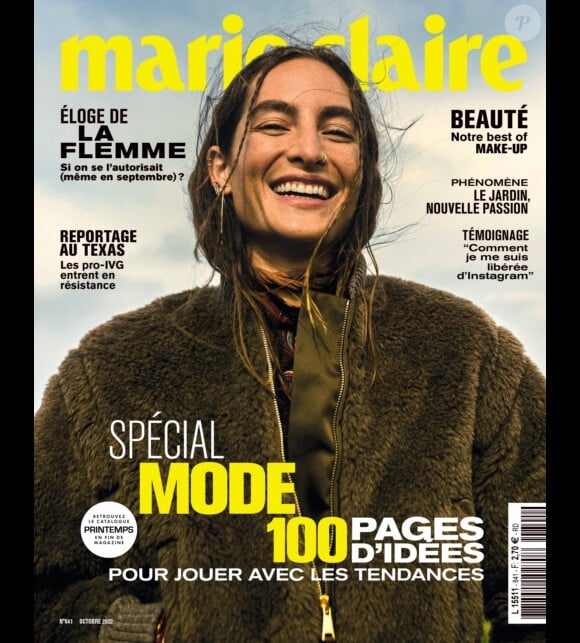 La couverture de "Marie Claire" du 6 septembre 2022.