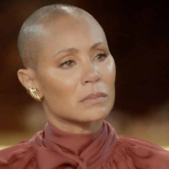 Jada Pinkett Smith et sa fille Willow sur le plateau de l'émission "Red Table Talk" à Los Angeles. 