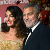 George Clooney : Sa femme Amal éblouissante dans une robe dorée, le couple si glamour !