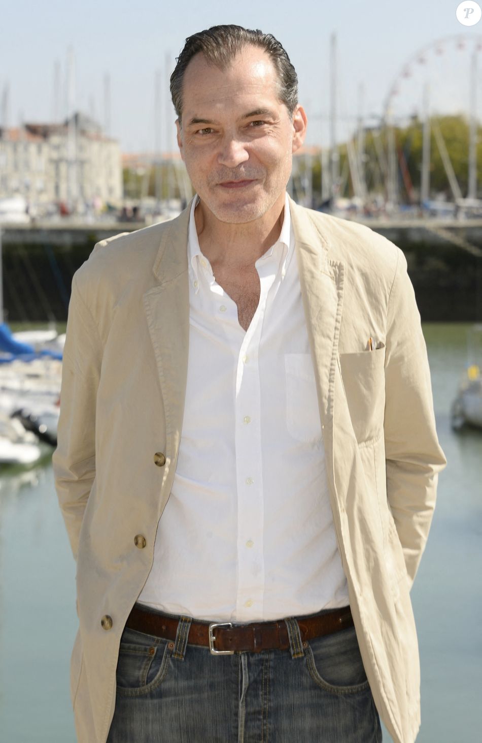Samuel Labarthe - 16ème Festival de la Fiction TV à La Rochelle, le 12 septembre 2014.