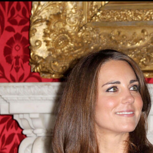 Conférence de presse pour annoncer officiellement le mariage de Kate Middleton et du prince William qui se tiendra en avril 2011