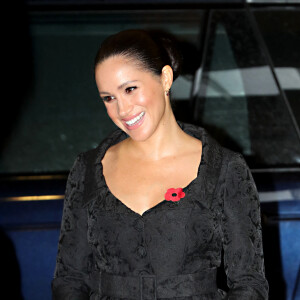 Meghan Markle, duchesse de Sussex - La famille royale assiste au Royal British Legion Festival of Remembrance au Royal Albert Hall à Kensington, Londres, le 9 novembre 2019. 