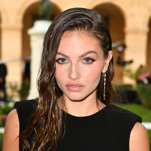 Thylane Blondeau - Front Row du défilé Monot Collection Femme Prêt-à-porter Printemps/Eté 2023 lors de la Fashion Week de Paris (PFW), France, le 1er octobre 2022. © Veeren-Clovis/Bestimage.