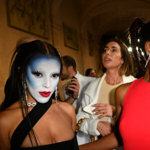 Doja Cat et Normani Kordei Hamilton - Front Row du défilé Monot Collection Femme Prêt-à-porter Printemps/Eté 2023 lors de la Fashion Week de Paris (PFW), France, le 1er octobre 2022. © Veeren-Clovis/Bestimage.