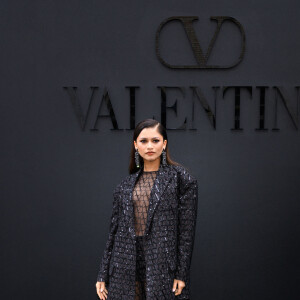 Zendaya - Arrivées au défilé Valentino Collection Femme Prêt-à-porter Printemps/Eté 2023 lors de la Fashion Week de Paris (PFW), France, le 2 octobre 2022.