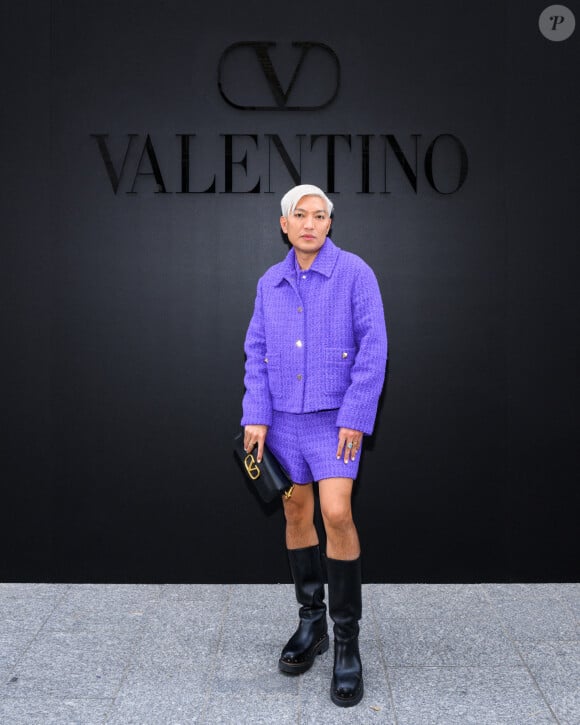 Bryan Boy - Arrivées au défilé Valentino Collection Femme Prêt-à-porter Printemps/Eté 2023 lors de la Fashion Week de Paris (PFW), France, le 2 octobre 2022.