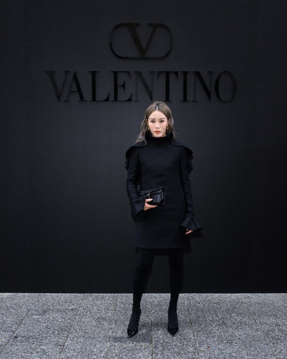Jenny Tsang - Arrivées au défilé Valentino Collection Femme Prêt-à-porter Printemps/Eté 2023 lors de la Fashion Week de Paris (PFW), France, le 2 octobre 2022.