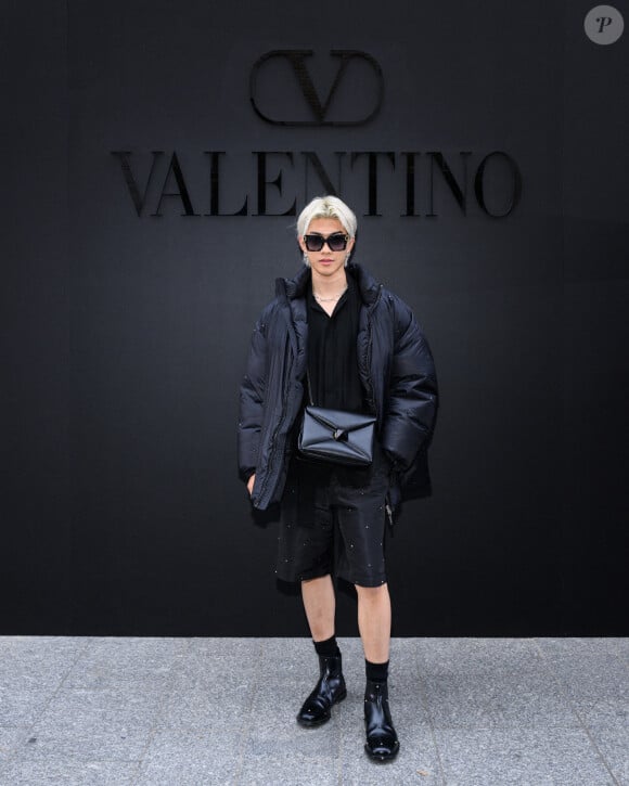 Yamato - Arrivées au défilé Valentino Collection Femme Prêt-à-porter Printemps/Eté 2023 lors de la Fashion Week de Paris (PFW), France, le 2 octobre 2022.