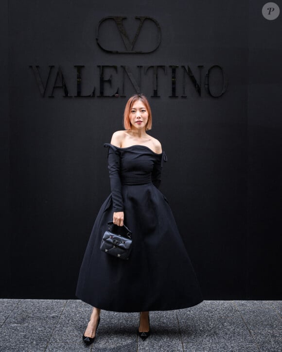 Faye Tsui - Arrivées au défilé Valentino Collection Femme Prêt-à-porter Printemps/Eté 2023 lors de la Fashion Week de Paris (PFW), France, le 2 octobre 2022.