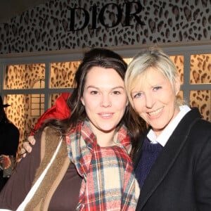 Exclusif - Chantal Ladesou et sa fille Clémence - Soirée cocktail à la boutique Dior Paris Royale à l'occasion de la fashion week de Paris le 29 septembre 2022. © Philippe Baldini/Bestimage