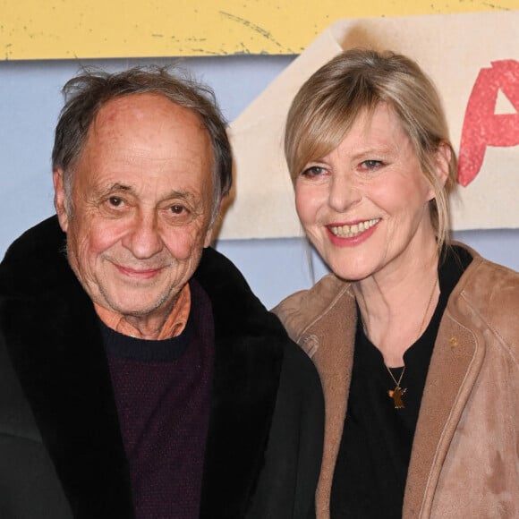 Chantal Ladesou et son mari Michel Ansault - Avant-première du film "Super-héros malgré lui" au cinéma Le Grand Rex à Paris. © Coadic Guirec/Bestimage