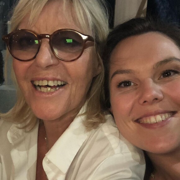 Chantal Ladesou et sa fille Clémence sur Instagram. Le 5 septembre 2022.