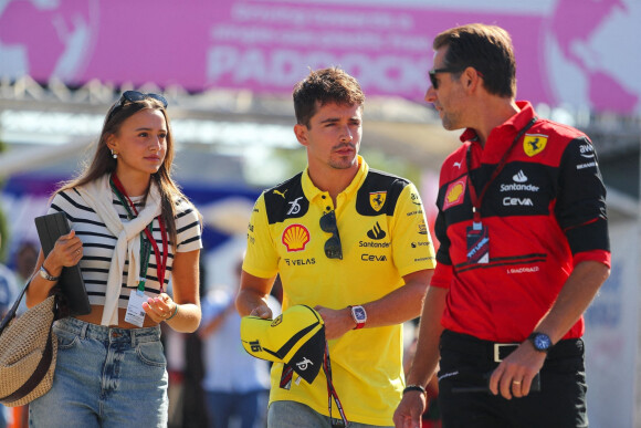 Charles Leclerc - Essais et qualifications au Grand Prix de Formule 1 d'Italie à Monza le 10 septembre 2022.